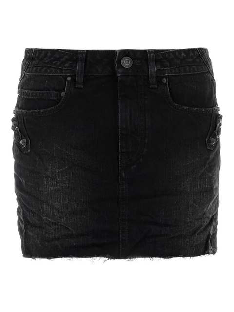 Balenciaga denim mini skirt - Black - zdjęcie produktu nr 1