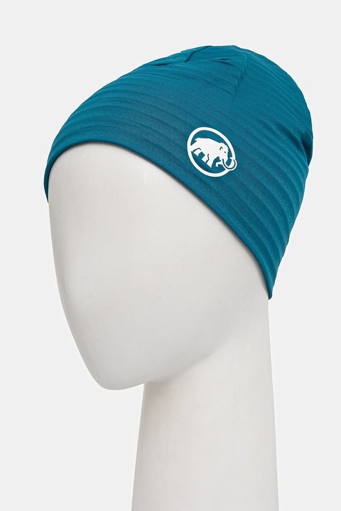 Mammut czapka Taiss Light kolor zielony z cienkiej dzianiny 1191.01071 - zdjęcie produktu nr 2