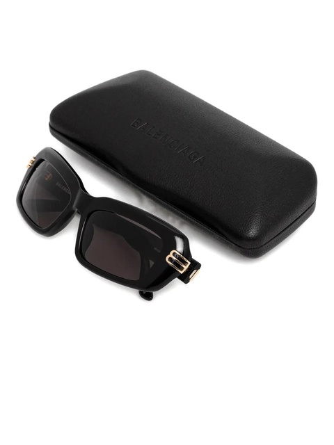 Balenciaga Eyewear rectangular-frame sunglasses - Black - zdjęcie produktu nr 2