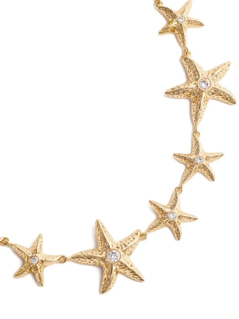 Self-Portrait starfish necklace - Gold - zdjęcie produktu nr 2
