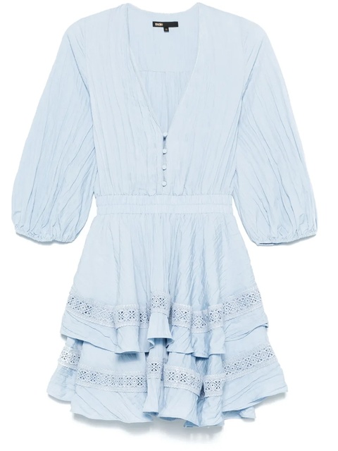 Maje peplum-hem mini dress - Blue - zdjęcie produktu nr 1