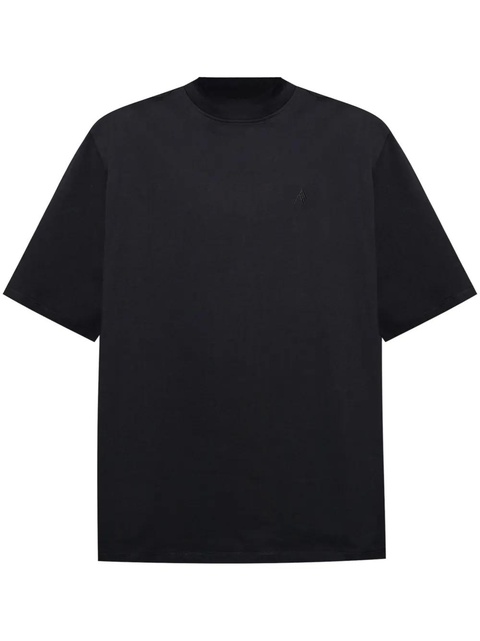The Attico embroidered T-shirt - Black - zdjęcie produktu nr 1