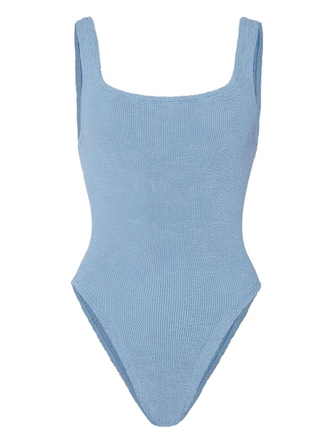 Hunza G square-neck swimsuit - Blue - zdjęcie produktu nr 1