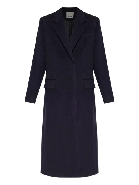 ISABEL MARANT peak lapel wool coat - Black - zdjęcie produktu nr 1
