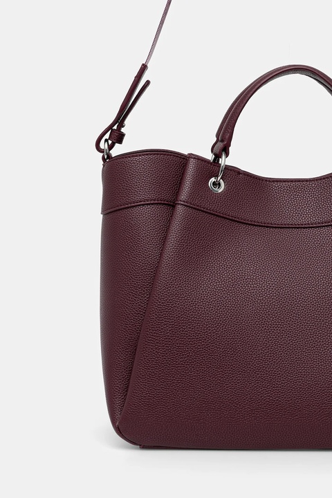 Armani Exchange torebka kolor bordowy 942910 CC783 - zdjęcie produktu nr 2