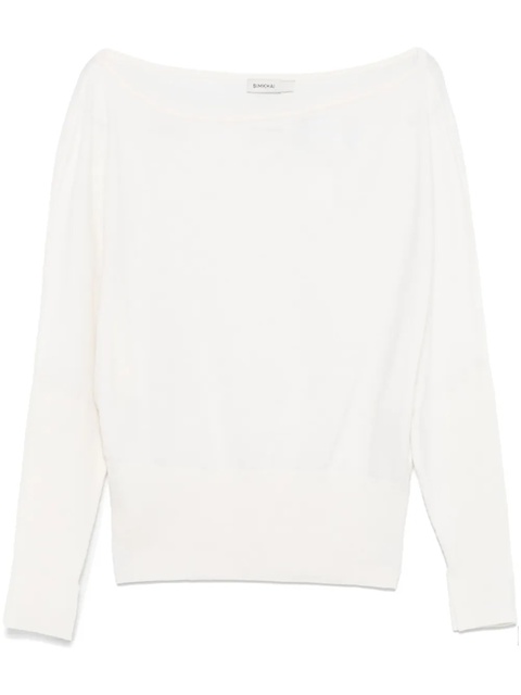 Simkhai Lavina off-shoulder sweater - White - zdjęcie produktu nr 1