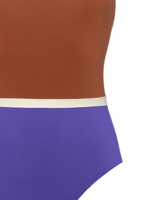 ERES Ara colour-block swimsuit - Brown - zdjęcie produktu nr 2