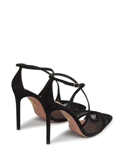 Aquazzura 105mm Shear pumps - Black - zdjęcie produktu nr 2