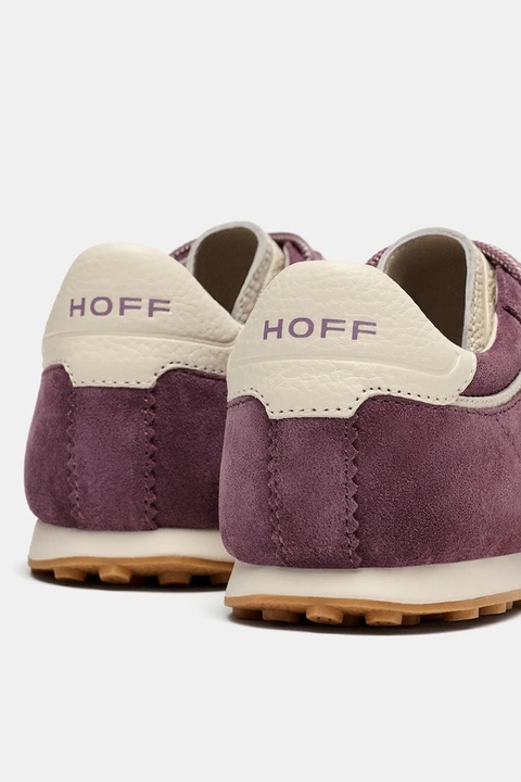 Hoff sneakersy skórzane BRIDGE damskie kolor fioletowy 22561028 - zdjęcie produktu nr 1