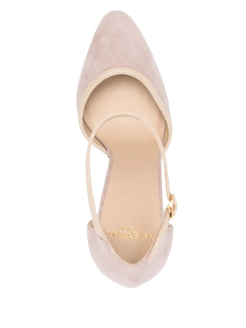 Valentino Garavani 110mm leather heeled pumps - Neutrals - zdjęcie produktu nr 2