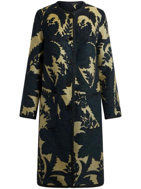 ETRO jacquard reversible coat - Blue - zdjęcie produktu nr 1