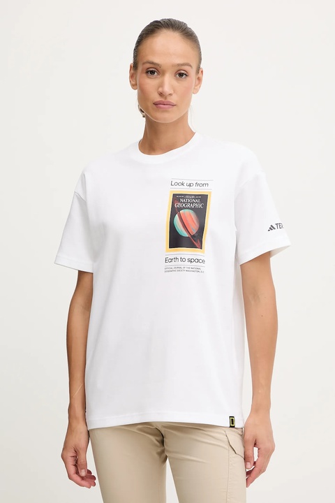 adidas TERREX t-shirt damski kolor biały KC2349 - zdjęcie produktu nr 1