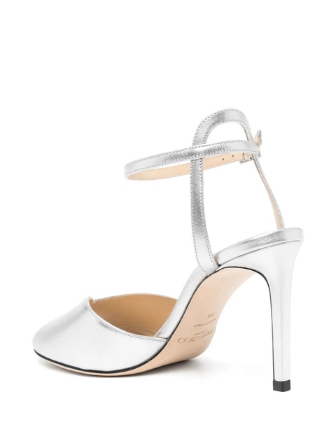 Jimmy Choo 85mm Sacora sandals - Silver - zdjęcie produktu nr 2
