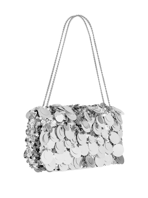 Rabanne sequin shoulder bag - Silver - zdjęcie produktu nr 2