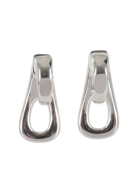 Rabanne zip-pull earrings - Silver - zdjęcie produktu nr 2