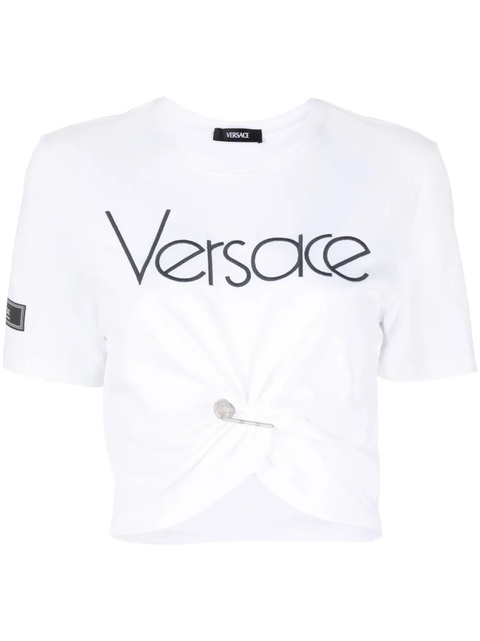 Versace Safety Pin 1978 Re-Edition T-shirt - White - zdjęcie produktu nr 2