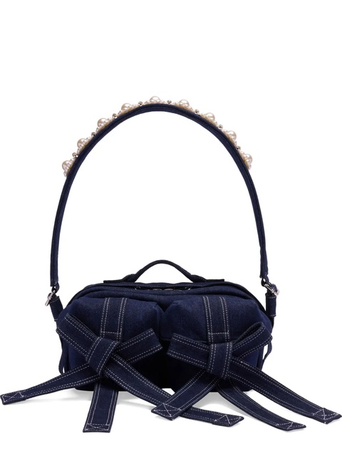 Simone Rocha embellished bow bag - Blue - zdjęcie produktu nr 1