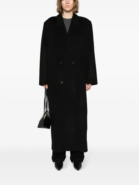 The Frankie Shop Gaia double-breasted coat - Black - zdjęcie produktu nr 2