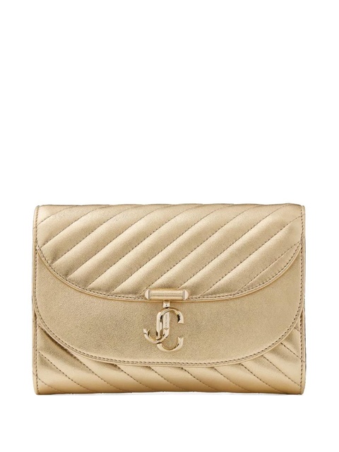 Jimmy Choo Curve clutch bag - Gold - zdjęcie produktu nr 1
