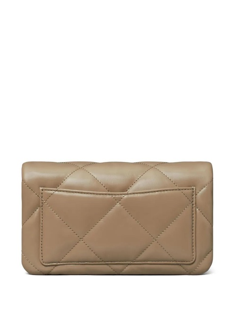 Tory Burch Kira diamond-quilted wallet-on-chain - Brown - zdjęcie produktu nr 2
