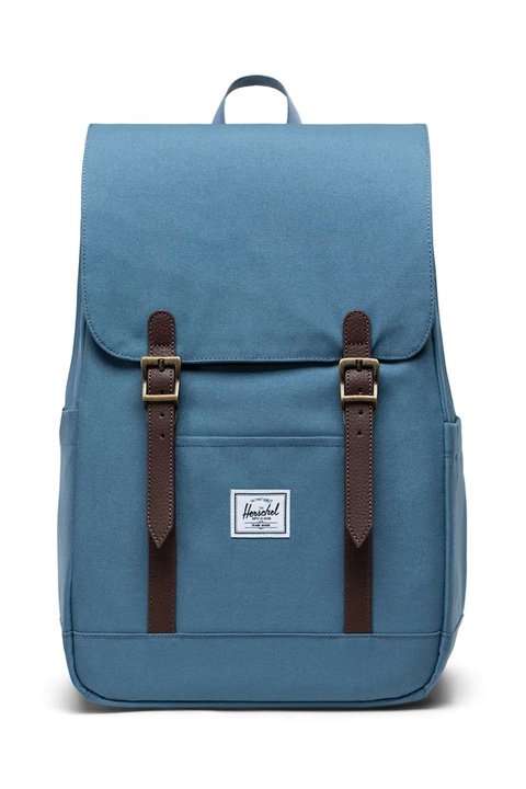 Herschel plecak kolor niebieski duży gładki 11400 05981 OS - zdjęcie produktu nr 1