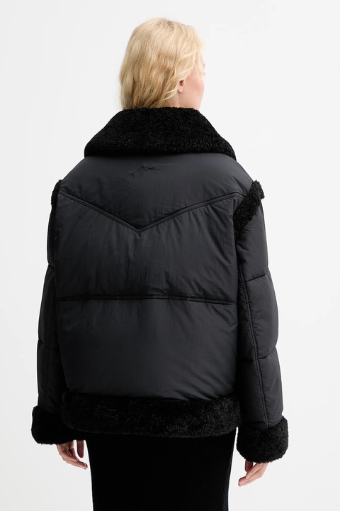 BOSS Orange kurtka kolor czarny zimowa oversize 50548173 - zdjęcie produktu nr 2