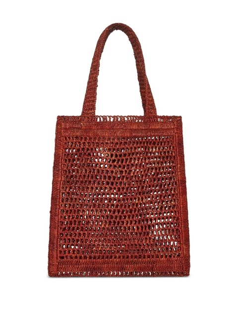 Chloé Summer Banana raffia tote bag - Brown - zdjęcie produktu nr 2