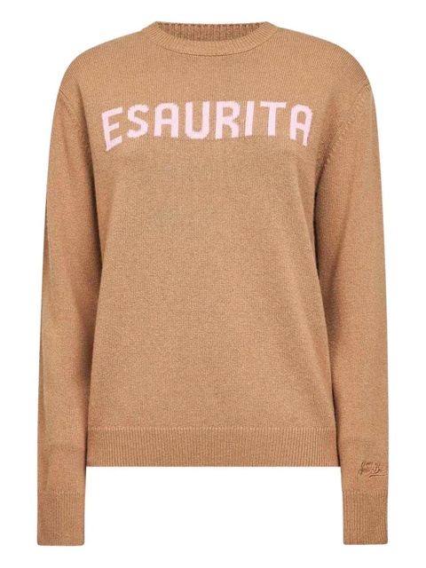 MC2 Saint Barth jacquard crew-neck sweater - Neutrals - zdjęcie produktu nr 1