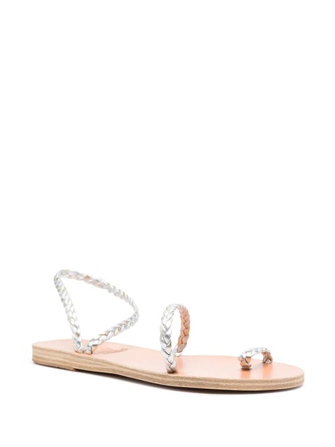 Ancient Greek Sandals braided open-toe sandals - Silver - zdjęcie produktu nr 2