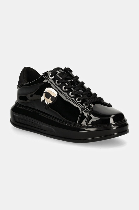 Karl Lagerfeld sneakersy skórzane KAPRI kolor czarny KL62531U - zdjęcie produktu nr 1
