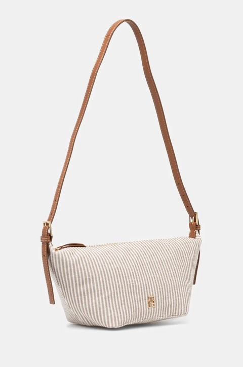Tommy Hilfiger torebka kolor beżowy AW0AW17177 - zdjęcie produktu nr 1