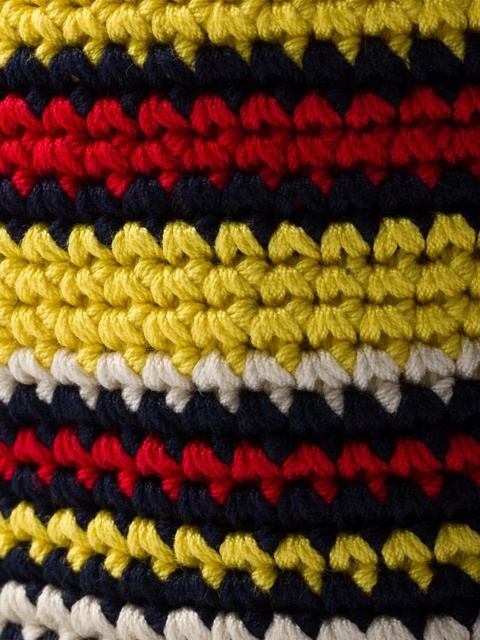 Prada striped bucket hat - Yellow - zdjęcie produktu nr 2