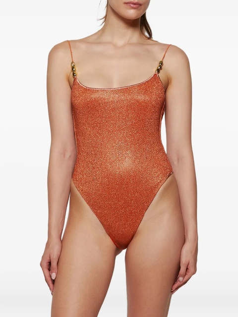 Oséree Glazed Lumiere Maillot swimsuit - Orange - zdjęcie produktu nr 1
