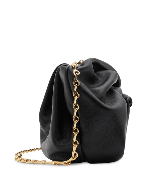 Burberry Rose leather clutch bag - Black - zdjęcie produktu nr 2