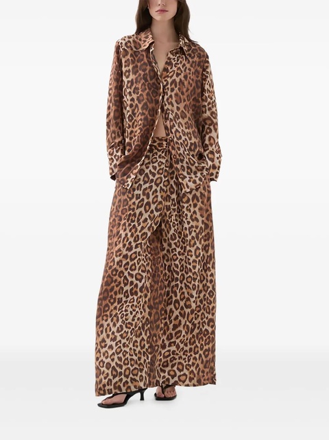 Aje Atomic shirt - Brown - zdjęcie produktu nr 1