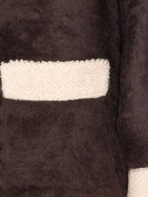 Guest In Residence contrast-trim jacket - Brown - zdjęcie produktu nr 2