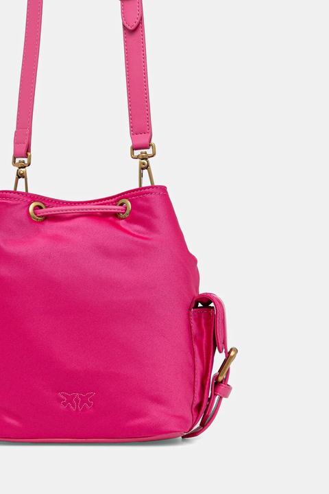 Pinko torebka kolor różowy 105112 A2PC - zdjęcie produktu nr 2