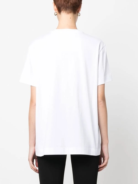 Givenchy logo print cotton T-shirt - White - zdjęcie produktu nr 2