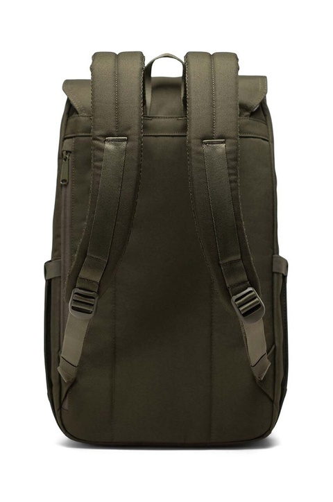 Herschel plecak Retreat Backpack kolor zielony duży gładki - zdjęcie produktu nr 2