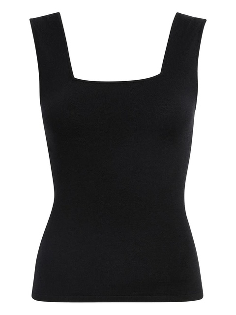 KHAITE square neck Sani top - Black - zdjęcie produktu nr 1