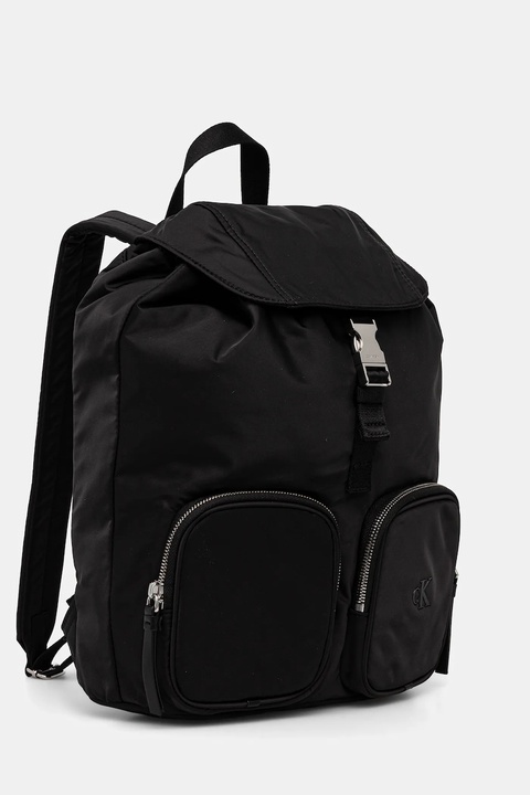 Calvin Klein plecak damski kolor czarny duży gładki LV04F3133G - zdjęcie produktu nr 1