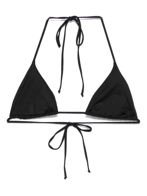 MC2 Saint Barth rhinestone-embellished bikini top - Black - zdjęcie produktu nr 2