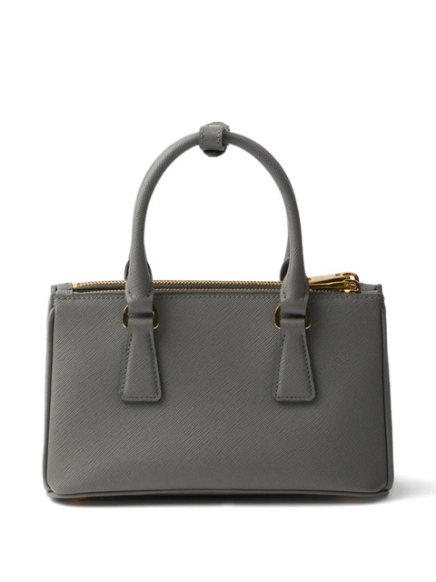Prada Galleria Saffiano-leather top-handle mini bag - Grey - zdjęcie produktu nr 2