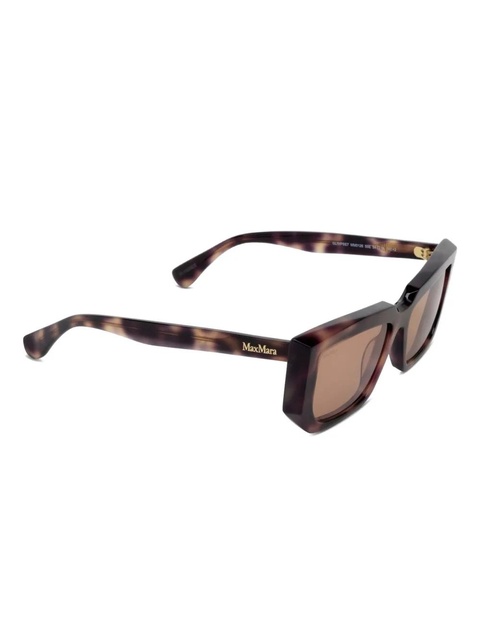 Max Mara Eyewear square-frame sunglasses - Brown - zdjęcie produktu nr 2