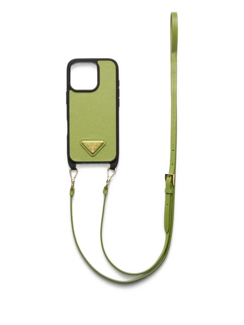 Prada crossbody iPhone 16 Pro case - Green - zdjęcie produktu nr 1