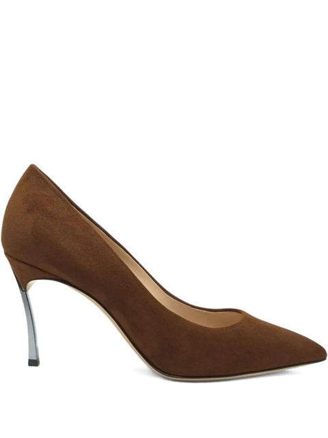 Casadei 90mm Samurai Blade pumps - Brown - zdjęcie produktu nr 1