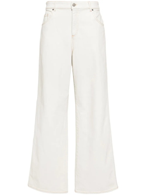 Blumarine bleach-wash boyfriend jeans - Neutrals - zdjęcie produktu nr 1