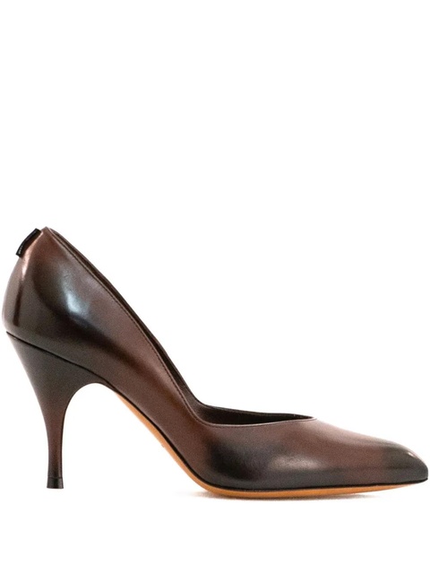 Miu Miu pointed toe heel pump - Brown - zdjęcie produktu nr 1