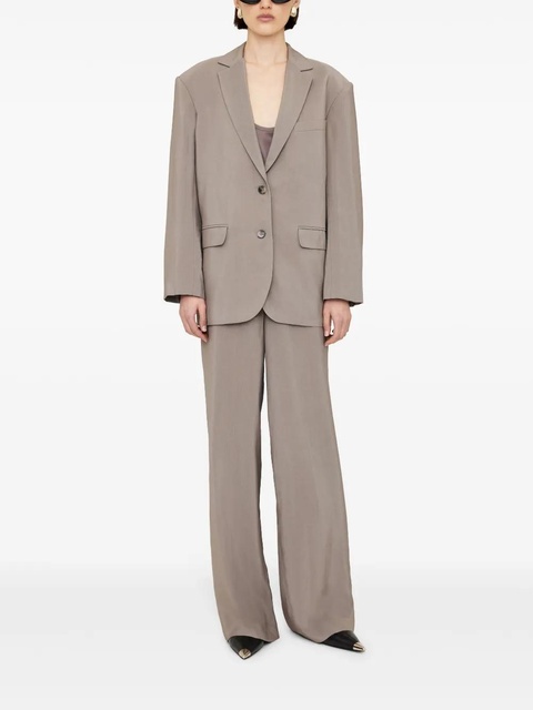 ANINE BING Quinn oversize single-breasted jacket - Grey - zdjęcie produktu nr 2