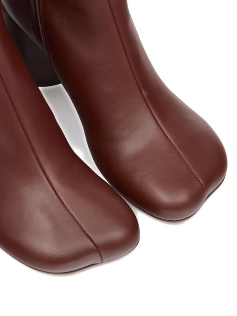 MM6 Maison Margiela 70mm Anatomic ankle boots - Brown - zdjęcie produktu nr 2